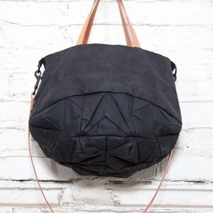 Waxed Cotton Crystal Tote Bag